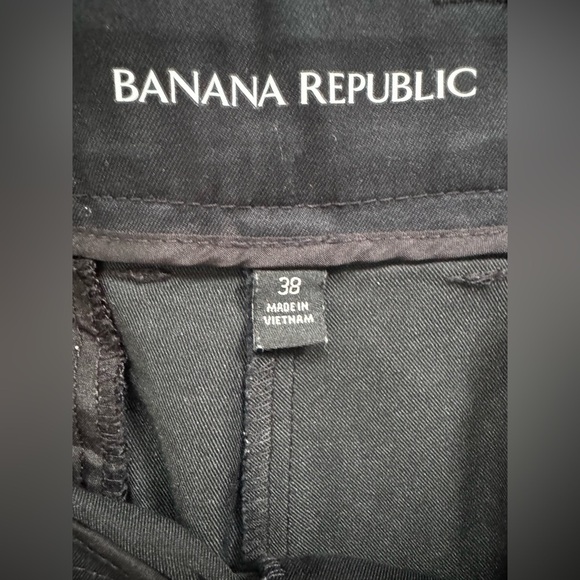Banana Republic Black Flat Front Shorts US38 - Picture 4 of 4